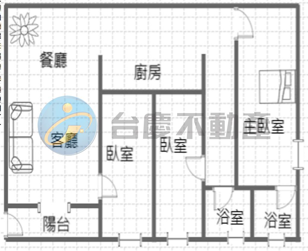 新文山-赤山全新整理公寓二樓｜物件照片1