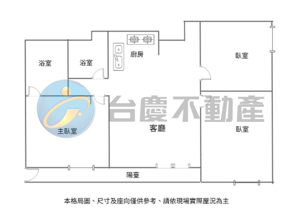 🍎捷運後驛商圈【陽台進出+全新整修美寓四樓】｜物件照片1