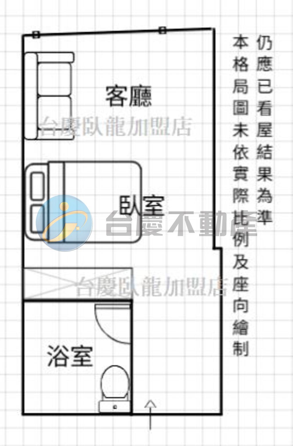 近駁二特區*面愛河*無遮蔽*景觀套房｜物件照片1