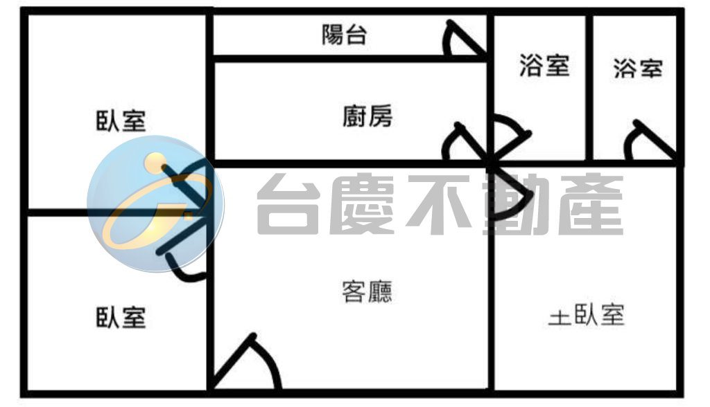 高雄鳳山區｜五甲南華商圈翻新時尚精美公寓3房｜出售｜TC0477906｜物件照片1
