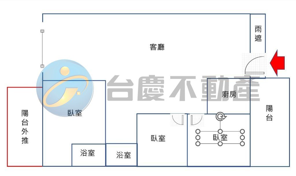 高應大明亮3房+租(平車)｜物件照片1