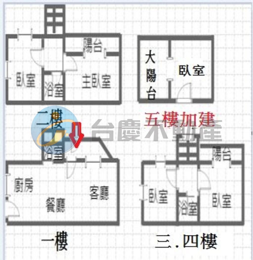 鳳山車站透天雙車位別墅｜物件照片1