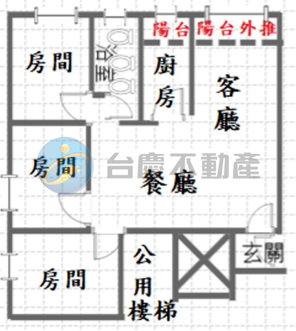 美麗島站大三房住家大樓｜物件照片1