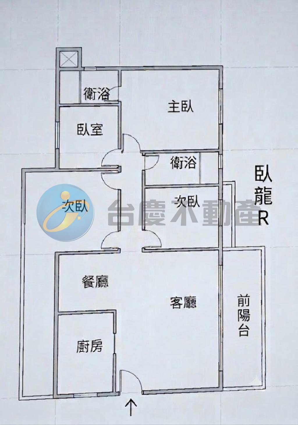 科工館輕軌宅&綠廊道雙衛開窗四房二樓美寓｜物件照片1