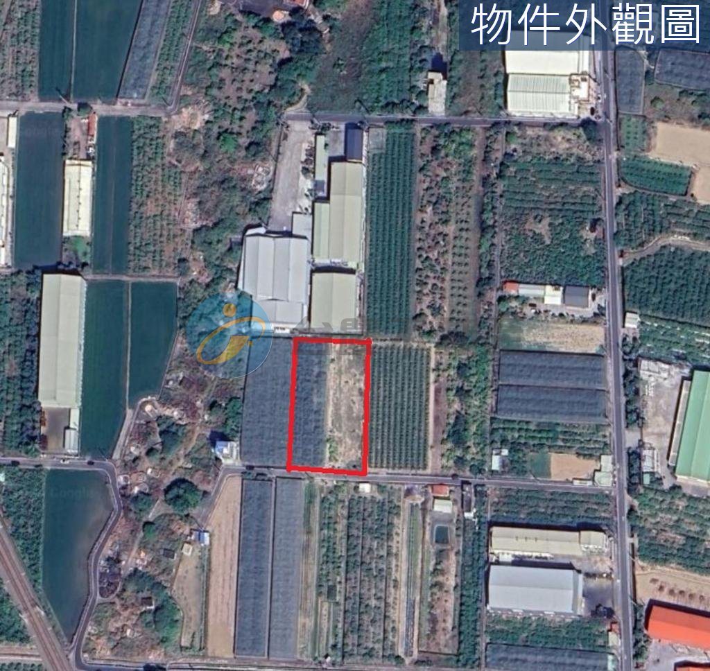岡山嘉華產業園區 臨路/大面寬方正農地｜物件照片2