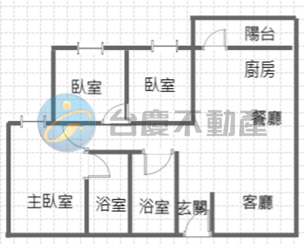 內埔綠仰森全新3房電梯公寓-2｜物件照片1