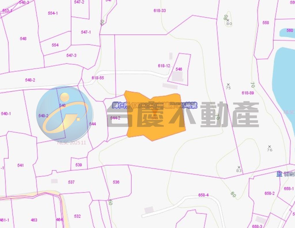 台南關廟 新光國小旁 方正農地｜物件照片1