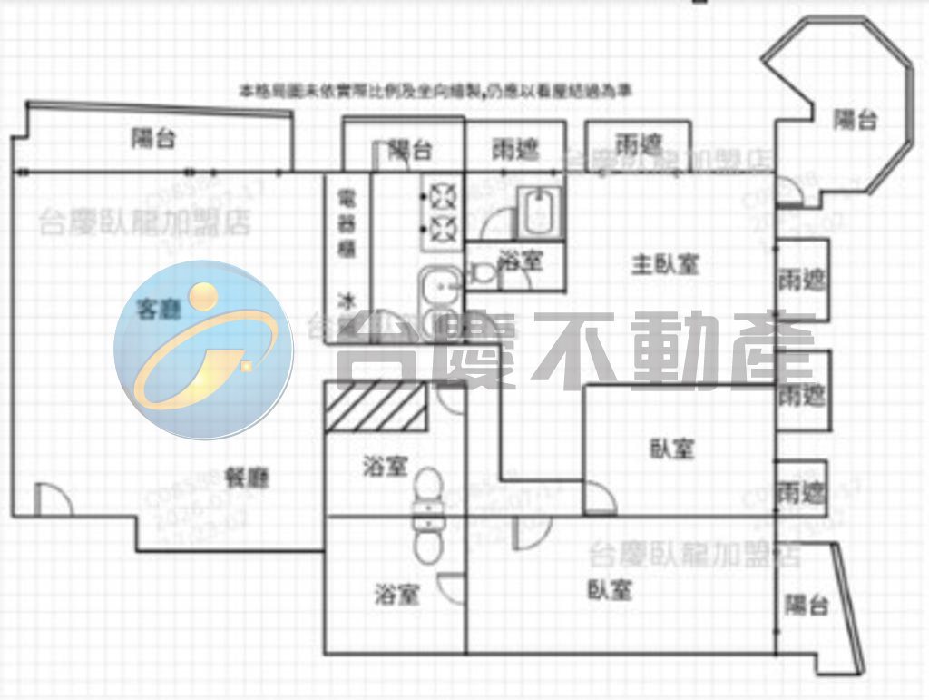 科工館*建興商圈*三房三衛雙平車*邊間景觀宅｜物件照片1