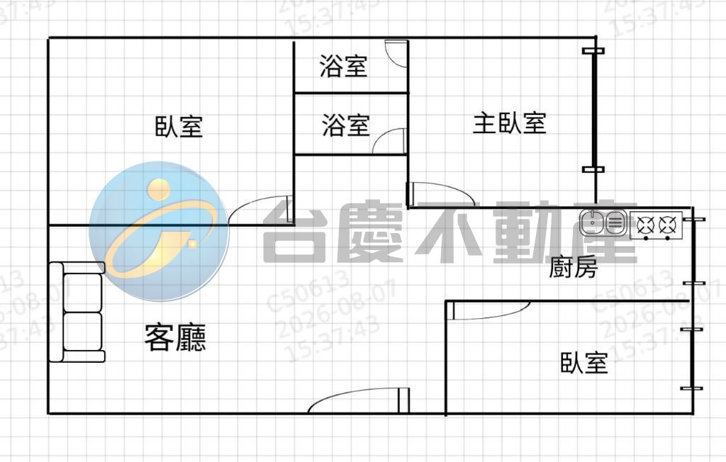 近竹科VS新科國中一樓3房+車位｜物件照片1