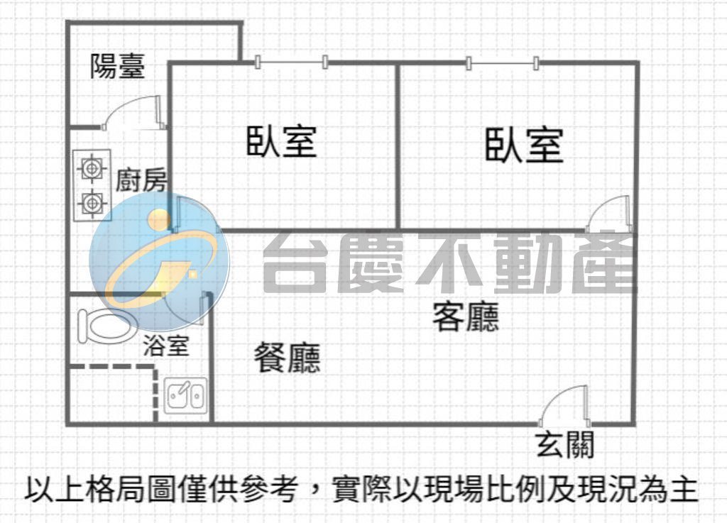 達麗未來市捷運青埔站兩房高樓層平車B2棟｜物件照片1