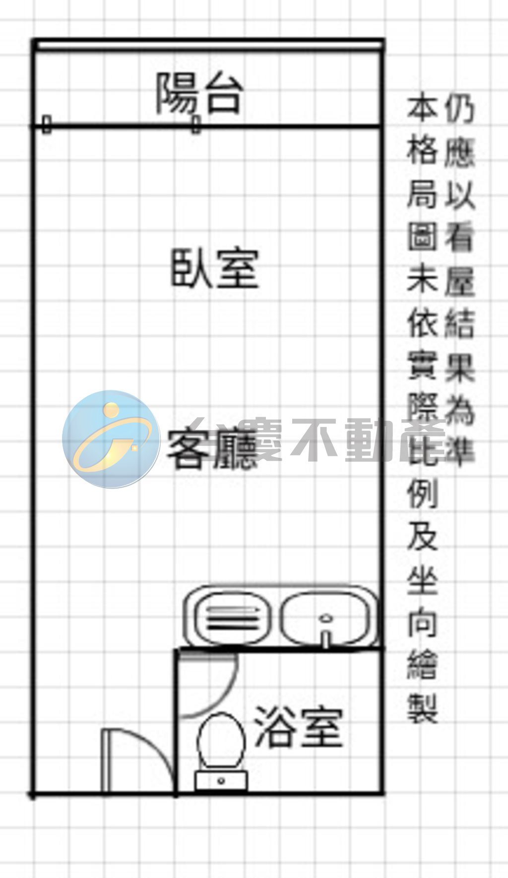 近駁二特區*獨立陽台*套房｜物件照片1