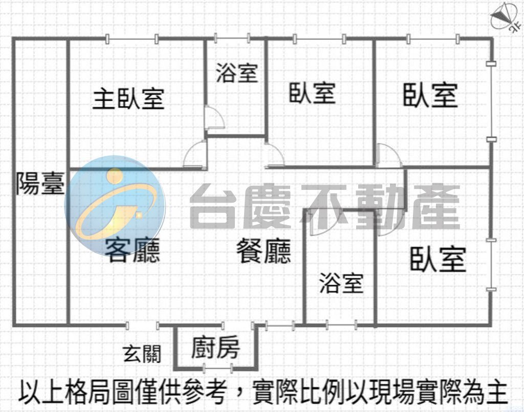 三和市場旁明亮超大坪數健身公寓｜物件照片1