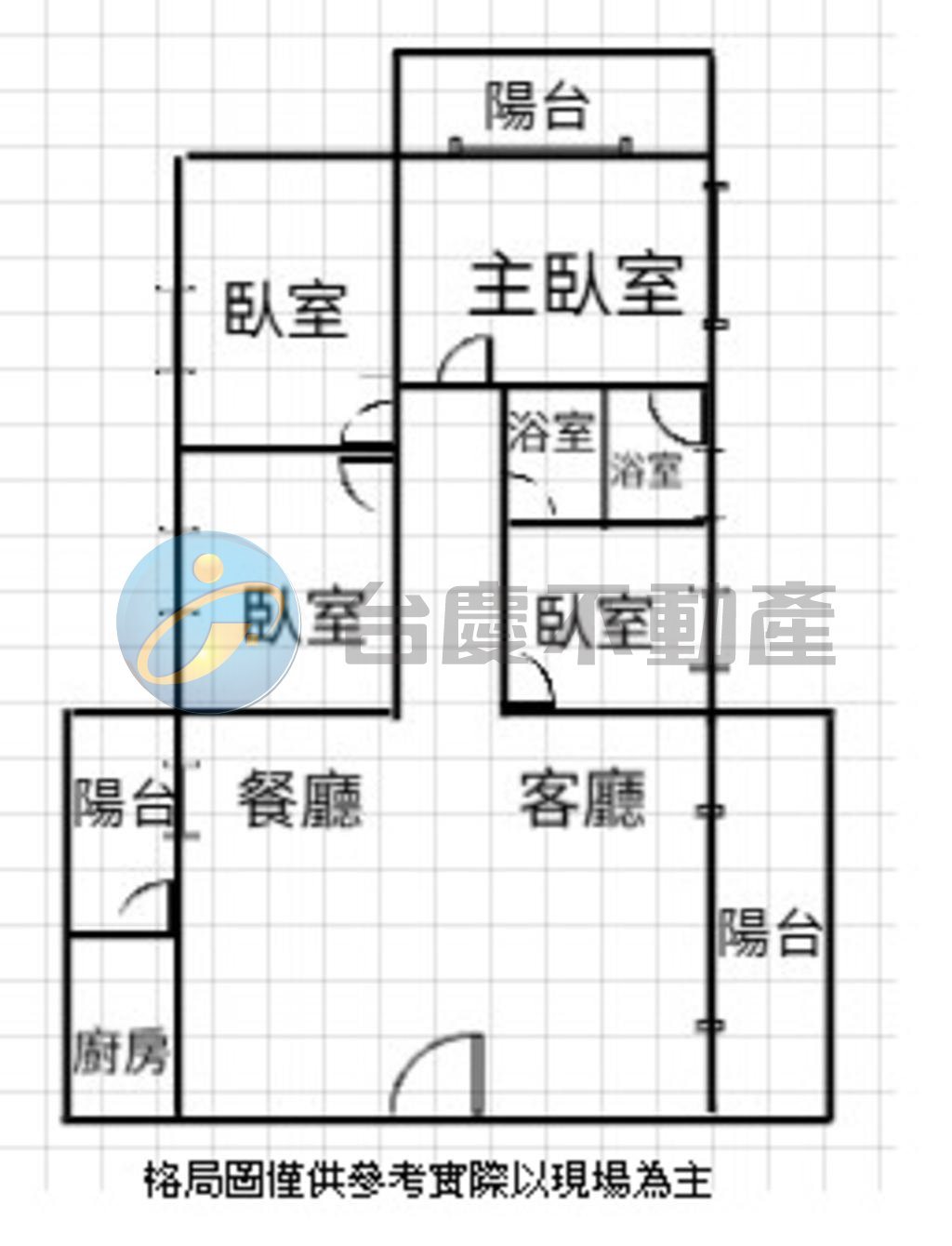 高雄高工輕軌站&建興商圈方正美四房+車位｜物件照片1