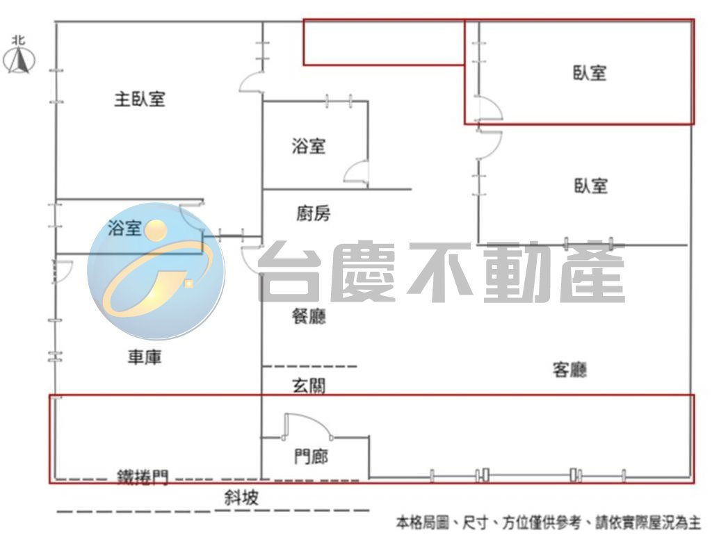 🍎大昌商圈大面寬店住公寓一樓~大車庫明亮時尚｜物件照片1