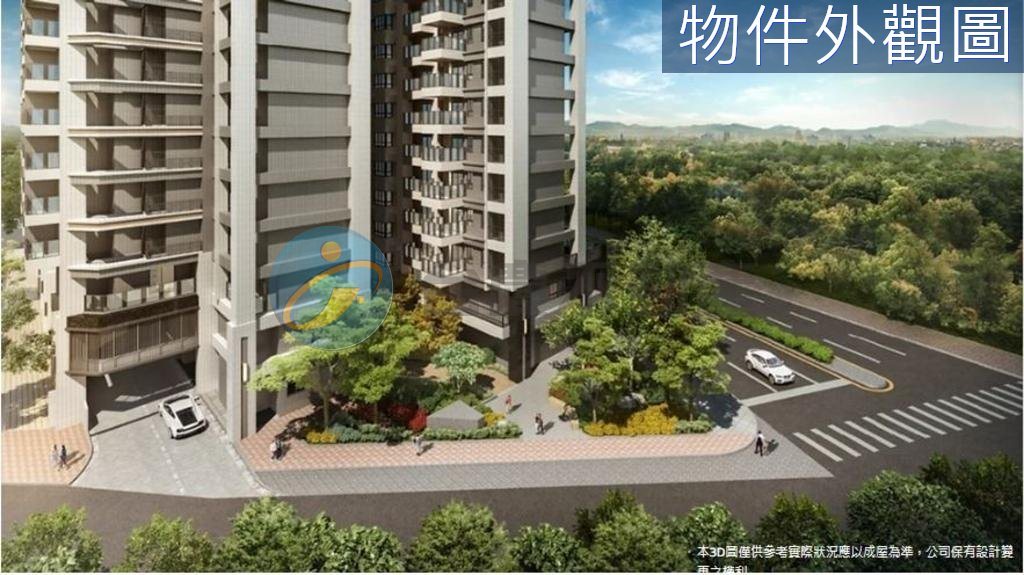 楠陽國小正對面 龍騰鑫時代兩房兩衛車位｜物件照片3